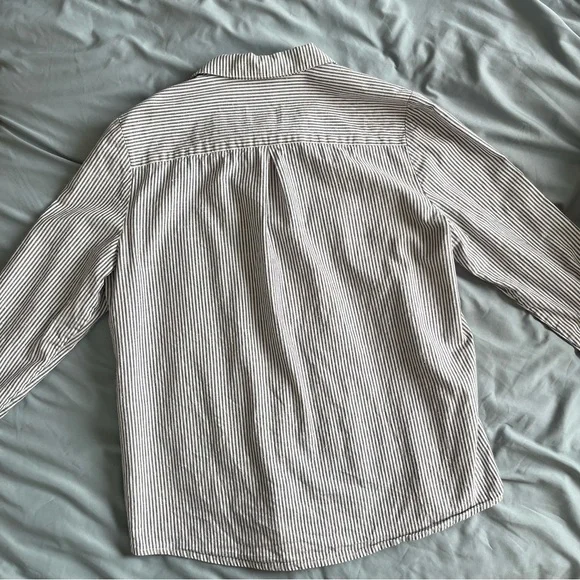 Sezane tomboy shirt striped button up - Picture 13 of 13